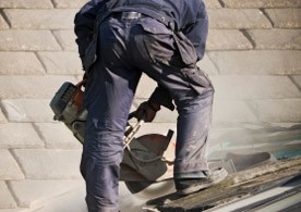 Yorkshire Stone roof construction